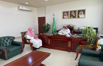 عميد كلية السليل بزيارة لرئيس بلدية محافظة السليل