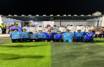 كلية العلوم والدراسات الإنسانية بالسليل تختتم بطولة كأس عميد الكلية