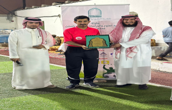 كلية العلوم والدراسات الإنسانية بالسليل تختتم بطولة كأس عميد الكلية