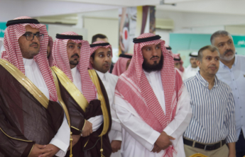 تحت شعار (وطن بلا مخدرات) في كلية العلوم والدراسات الإنسانية بالسليل، ويستمر المعرض لمدة ثلاثة أيام.